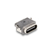 [66945] Delock USB 5 Gbps Type-C Buchse SMD Steckverbinder mit zwei Metalllaschen zur - Kabel - Digital/Daten
