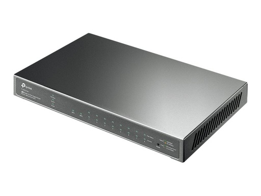 [TL-SG2210P V3.0] TP-LINK JetStream TL-SG2210P V3 - Switch - Smart - 8 x 10/100/1000 + 2 x SFP - Desktop - PoE (58 W)