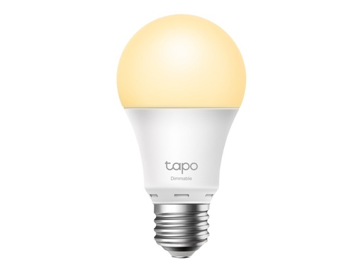 [TAPO L510E] TP-LINK Tapo Intelligente E27-Glühbirne - dimmbar - Intelligentes Leuchtmittel - WLAN - Weiß - 802.11b - 802.11g - Wi-Fi 4 (802.11n) - LED - E27