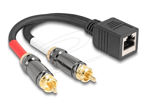 [88172] Delock Audio-Adapter - RCA männlich zu RJ-45