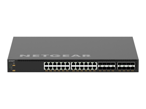 [XSM4340V-100NES] Netgear AV Line M4350-24X8F8V - Switch - L3 - managed - 24 x 100/1000/2.5G/5G/10GBase-T (PoE++)