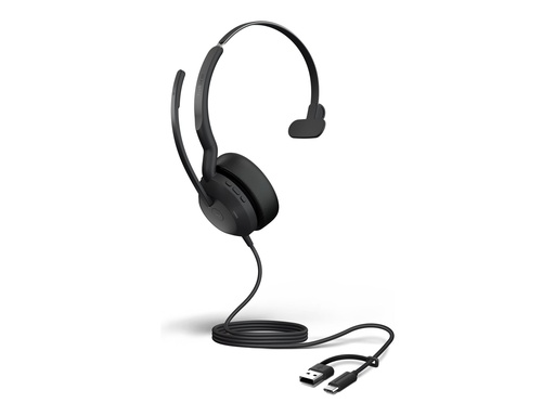 [25089-899-799] Jabra Evolve2 50 MS Mono - Headset - On-Ear - kabelgebunden