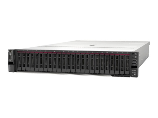 [7D2VA07REA] Lenovo ThinkSystem SR665 7D2V - Server - Rack-Montage - 2U - zweiweg - 1 x EPYC 7513 / 2.6 GHz - RAM 64 GB - SAS - Hot-Swap 6.4 cm (2.5")