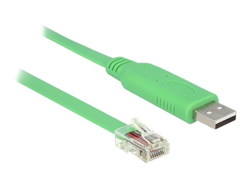 [62960] Delock Kabel USB / seriell - USB (M) zu RJ-45 (M)