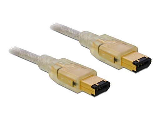 [82573] Delock IEEE 1394-Kabel - FireWire, 6-polig (M)