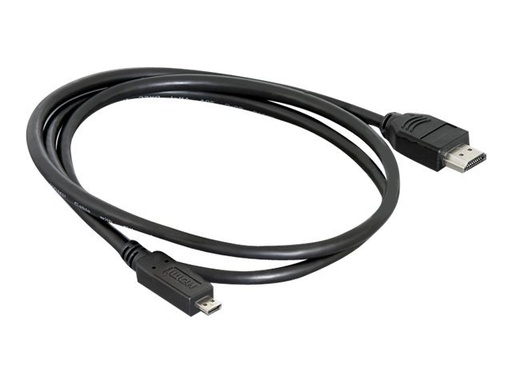 [82661] Delock HDMI-Kabel mit Ethernet - HDMI männlich zu 19 pin micro HDMI Type D männlich