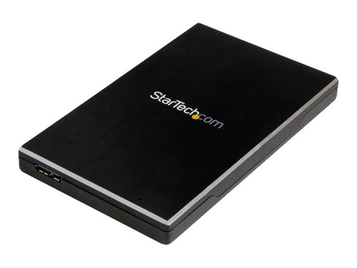 [S251BMU313] StarTech.com USB 3.1 (10 Gbps) Festplattengehäuse für 2,5 SATA Laufwerke - Gehäuse für SSD/HDD - Aluminium - Speichergehäuse - 2.5" (6.4 cm)