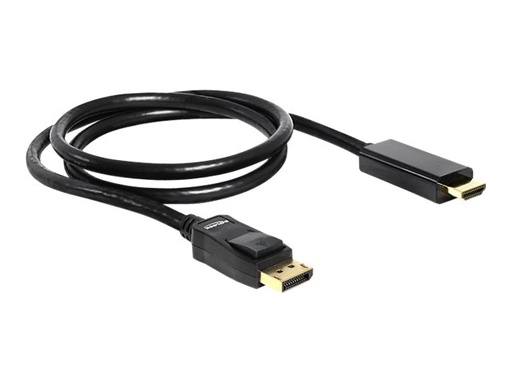 [82586] Delock Adapterkabel - DisplayPort männlich zu HDMI männlich