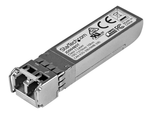 [JD094BST] StarTech.com HP JD094B kompatibel SFP+ - 10 Gigabit Fiber 10GBase-LR SFP+ Transceiver Modul - SM LC - 10km - 1310nm - SFP+-Transceiver-Modul (gleichwertig mit: HP JD094B)