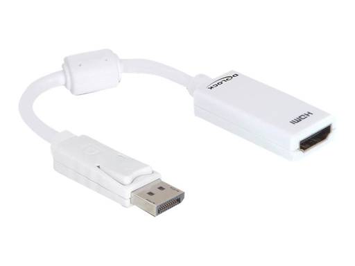 [61767] Delock Videoadapter - DisplayPort männlich zu HDMI weiblich