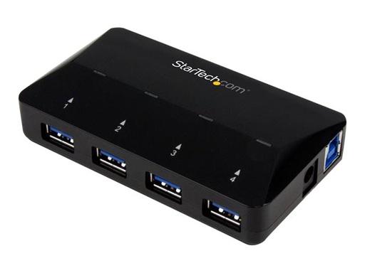 [ST53004U1C] StarTech.com Startech 4 Port USB 3.0 Hub plus dedizierter