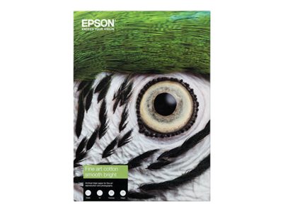 [C13S450276NQ] Epson Fine Art II - Baumwolle - glatt matt - 490 Mikron - hochweiß - A2 (420 x 594 mm)