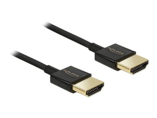[84786] Delock Premium - HDMI-Kabel mit Ethernet - HDMI männlich zu HDMI männlich