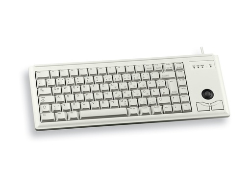 [G84-4400LUBBE-0] Cherry Compact-Keyboard G84-4400 - Tastatur - mit Trackball