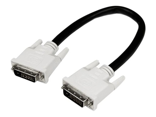 [DVIDDMM1M] StarTech.com DVI-D Dual Link Kabel 1m (Stecker/Stecker) - DVI 24+1 Pin Monitorkabel Dual Link - DVI Anschlusskabel mit Ferritkernen - DVI-Kabel - Dual Link - DVI-D (M)