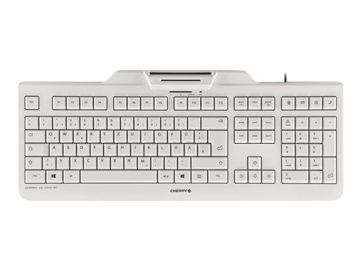 [JK-A0100GB-0] Cherry KC 1000 SC - Tastatur - USB - GB - Pale