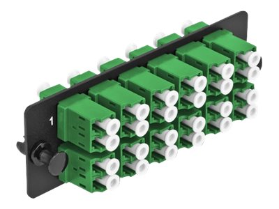 [66931] Delock Glasfaser-Adapterplatine - LC/APC Duplex SM X 12