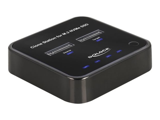 [63329] Delock HDD-Dockingstation Schächte: 2 - M.2 - M.2 NVMe Card - USB 3.2 (Gen 2)