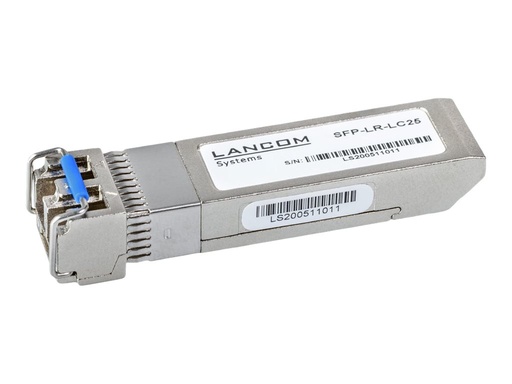 [60191] Lancom SFP-LR-LC25 - SFP28 Empfängermodul - 25 Gb optisch - 25GBase-LR - LC Single-Modus - bis zu 10 km - 1310 nm (Packung mit 10)