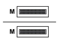[470-AAVR] Dell Networking - 40GBase Direktanschlusskabel - QSFP+ (M)