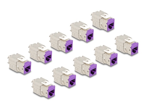 [88121] Delock Keystone-Modul - RJ-45 (W) zu LSA (W)