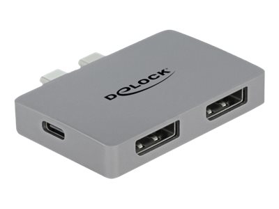 [64001] Delock DisplayPort-Adapter - USB-C (M) zu DisplayPort, USB-C (W)