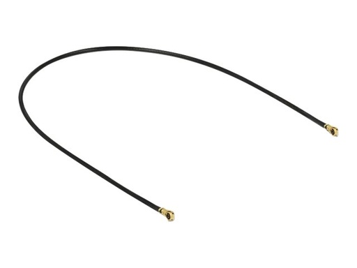 [89643] Delock Antennenkabel - MHF4/HSC Stecker gewinkelt zu MHF4/HSC Stecker gewinkelt