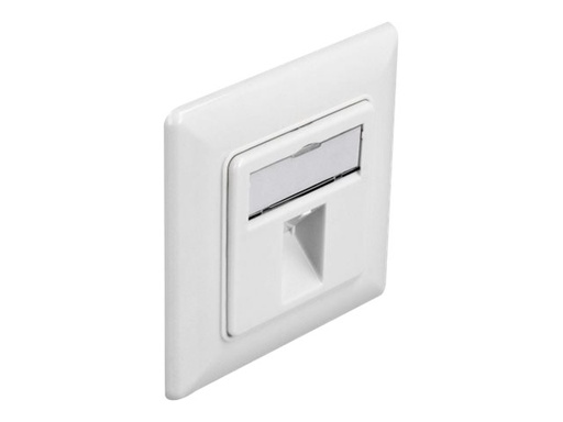 [86981] Delock Keystone-Steckdose - mit Beschriftungsfenster