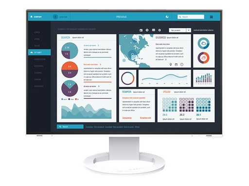 [EV2495-WT] EIZO FlexScan EV2495-WT - Mit FlexStand - LED-Monitor - 61.1 cm (24.1")