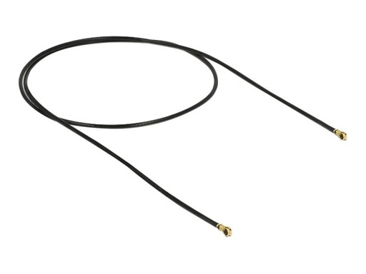 [89645] Delock Antennenkabel - MHF4/HSC Stecker gewinkelt zu MHF4/HSC Stecker gewinkelt