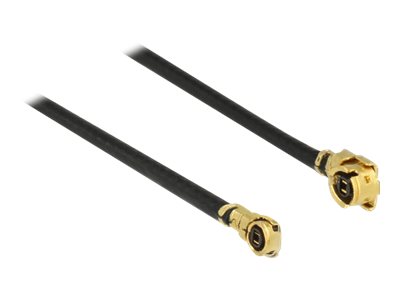 [89650] Delock Antennenkabel - MHF/U.FL Stecker gewinkelt zu MHF4/HSC Stecker gewinkelt