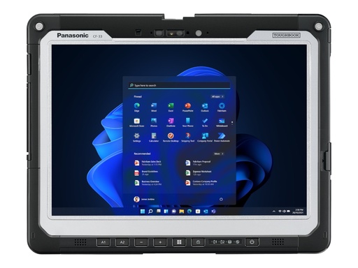 [CF-33YAAACB4] Panasonic Toughbook CF-33 - Robust - Tablet - Intel Core i5 1345U / 1.6 GHz - Win 11 Pro - Intel Iris Xe Grafik - 16 GB RAM - 512 GB SSD TCG Opal Encryption, NVMe - 30.5 cm (12")