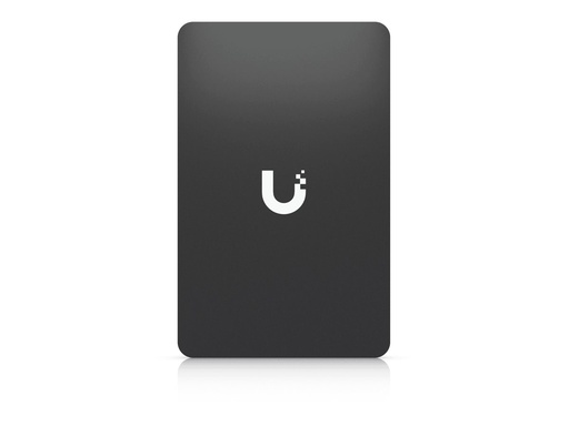 [UA-CARD-B-10] Ubiquiti UniFi - Zugangskarten - kabellos - NFC - 13.56 MHz - Schwarz (Packung mit 10)
