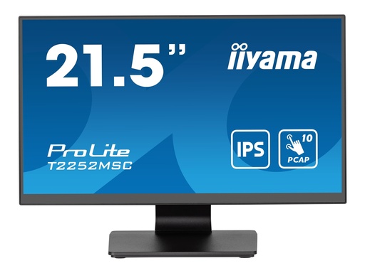 [T2252MSC-B2AG] Iiyama ProLite T2252MSC-B2AG - LED-Monitor - 54.6 cm (21.5")