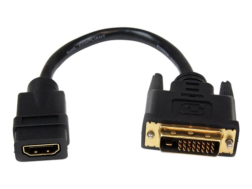 [HDDVIFM8IN] StarTech.com HDMI auf DVI Adapter 20cm - DVI-D (25 pin)
