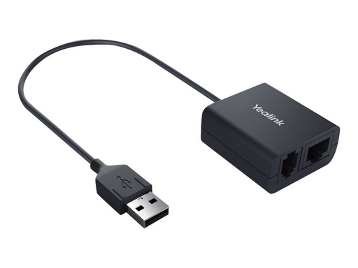 [1300037] Yealink EHS40 - Kabelloser Headset-Adapter für drahtloses Headset, VoIP-Telefon
