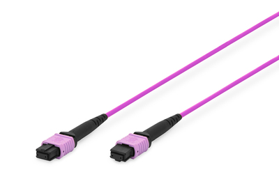 [DK-2566-03/4] DIGITUS Glasfaser-Patchkabel, MPO, Buchse, OM4, Methode A, 3m
