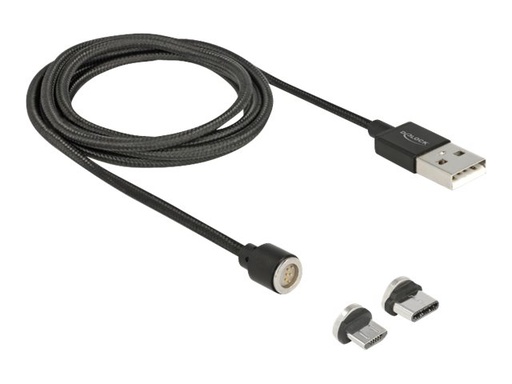 [85723] Delock USB-Kabel-Kit - USB 2.0 - 2.4 A - 1.1 m