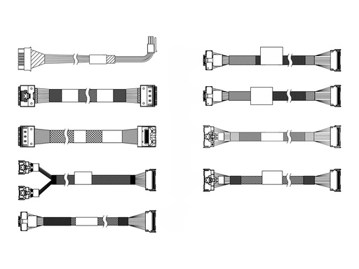 [4X97A90291] Lenovo Speicherkabelkit - für 2,5" Chassis