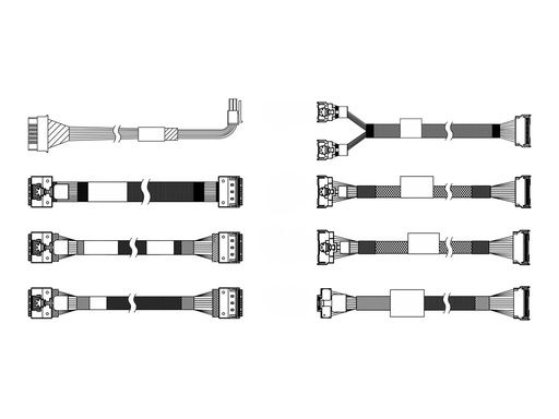 [4X97A90292] Lenovo Speicherkabelkit - für 2,5" Chassis