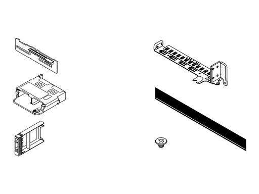 [4XH7A87545] Lenovo Server 4 x 2.5" Gen 5 backplane kit
