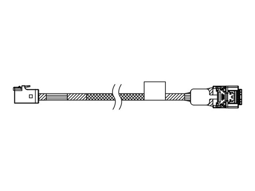 [4X97A88850] Lenovo SATA-/SAS-Adapter - Mini SAS HD (M)