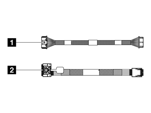 [4X97A93744] Lenovo Speicherkabelkit - für M.2 SATA/x4 Chassis