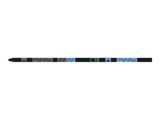 [4PU7A93178] Lenovo Stromverteilungseinheit (Rack - einbaufähig) - geschaltet und überwacht - Wechselstrom 200-240 V - 3 Phasen - Ethernet 10/100/1000 - Eingabe, Eingang IEC 60309 332P6 (20 x IEC 60320 C13, 4 x IEC 60320 C19)