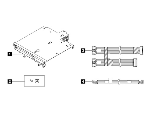 [4XF7A86290] Lenovo Server-Riser-Baugruppe