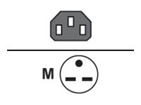 [00NA045] Lenovo Stromkabel - power IEC 60320 C13 zu NEMA 6-15 (M)