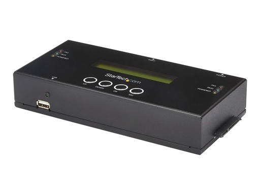 [SATSASDUPE11] StarTech.com StarTech 1:1 Selbständige Festplatten Klonstation/Löscher, SAS/SATA - Solid State / Festplattenduplikator - 1 Schächte (SATA-600 / SAS-2)