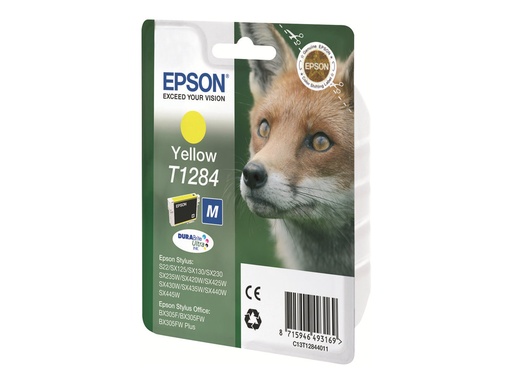 [C13T12844011] Epson T1284 - 3.5 ml - Gelb - original - Blisterverpackung