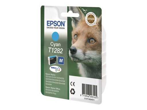 [C13T12824011] Epson T1282 - 3.5 ml - Cyan - original - Blisterverpackung