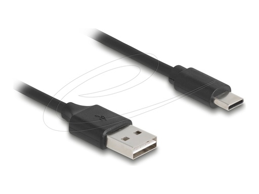 [90133] Delock USB-Kabel - USB (M) umkehrbar zu USB-C (M)